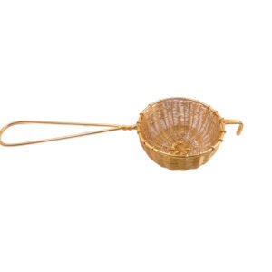 Brass Herbal Tea Strainers 175x60mm #3804 Brass Golden Finish