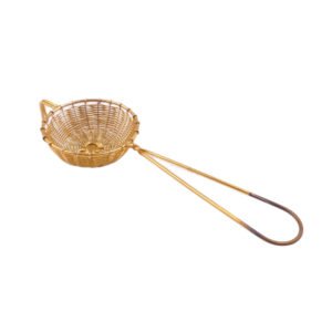 Brass Herbal Tea Strainers 180x57mm #3805 Brass Finish