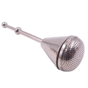 Brass Herbal Tea Diffuser Strainers 155x43mm #3807 Chrome Polished