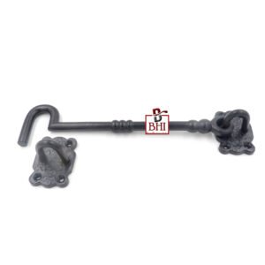 Cast Iron Cabin Hook 200mm #1244 Black Finish